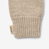 Wheat Outerwear Uld Fingervanter Bobbe Accessories 9574 warm sand melange