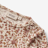 Wheat Wool Uld Heldragt Haven Jumpsuit 2475 rose flowers