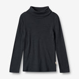 Wheat Wool Uld Rullekrave Aksel Jersey Tops and T-Shirts 1432 navy