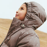 Wheat Outerwear Vandtæt Puffer Jakke COast Jacket 1036 purple stone stars