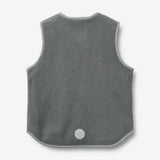 Wheat Outerwear Fleecevest Nonno Vest 1043 blue
