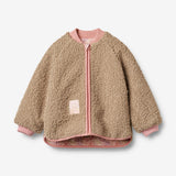 Wheat Outerwear Vendbar Termojakke Lake Jacket 9518 lilac flower rainbow