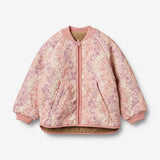 Wheat Outerwear Vendbar Termojakke Lake Jacket 9518 lilac flower rainbow
