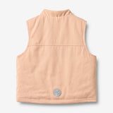 Wheat Outerwear Vest Herne Vest 1198 rose stripe