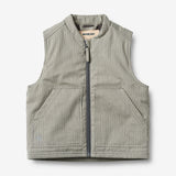 Wheat Outerwear Vest Herne Vest 9596 flint stripe
