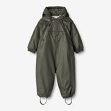 Wheat Outerwear Gummi Flyverdragt Evig | Baby Snowsuit 0025 black coal
