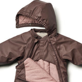 Wheat Outerwear Gummi Flyverdragt Evig | Baby Snowsuit 3118 eggplant
