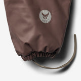 Wheat Outerwear Gummi Flyverdragt Evig | Baby Snowsuit 3118 eggplant