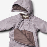 Wheat Outerwear Gummi Flyverdragt Evig | Baby Snowsuit 1347 lavender flowers