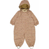 Wheat Outerwear Overgangsdragt Olly Technical suit 9043 barely beige flowers