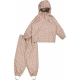 Wheat Outerwear Regnsæt Charlie u. Seler Rainwear 2475 rose flowers