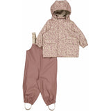 Wheat Outerwear Regnsæt Olaj m. Seler Rainwear 2475 rose flowers