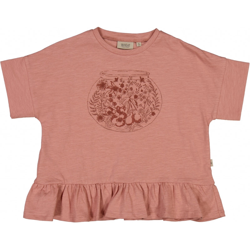 Wheat T-Shirt Sommer Jersey Tops and T-Shirts 3045 cameo brown