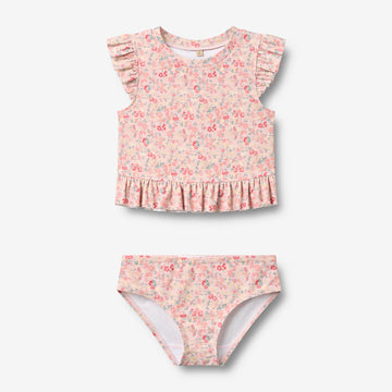 Wheat Main 2-delt Badesæt Alma Set 2526 powder flowers and seashells