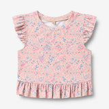 Wheat Main 2-Delt Badesæt Alma Set 9650 pink heart flowers