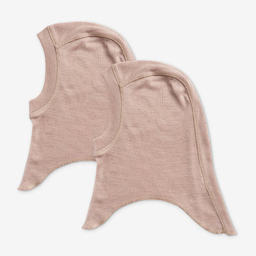 Wheat Wool Sæt af To Uld Elefanthuer Felix Accessories 1135 dry rose