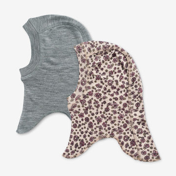 Wheat Wool Sæt af To Uld Elefanthuer Felix Accessories 1114 autumn flowers