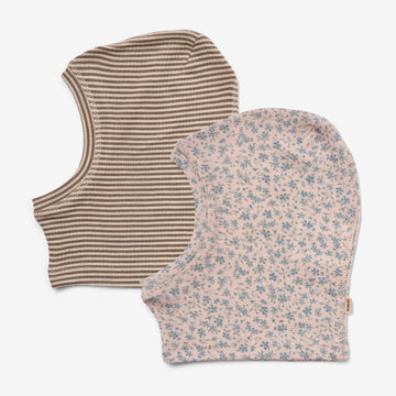 Wheat Wool 2-pak Uld Elefanthuer Kim Accessories 1481 blue flowers