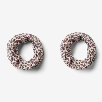 Wheat Wool 2-pak Uld Halsedisse Arta Accessories 1114 autumn flowers