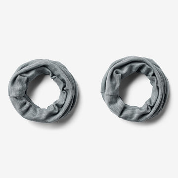 Wheat Wool 2-pak Uld Halsedisse Arta Accessories 0224 melange grey