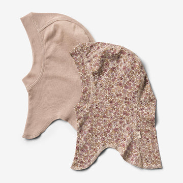 Wheat Main  Sæt af 2 Elefanthuer Amel | Baby Acc 0098 grey rose flowers
