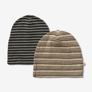 Wheat Main  Sæt af 2 Jersey Huer Aidan Acc 1433 navy stripe