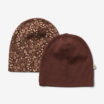 Wheat Main  Sæt af 2 Jersey Huer Aidan Acc 2117 aubergine berries