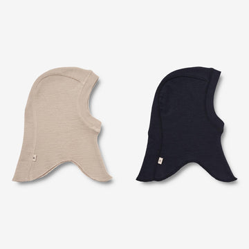Wheat Wool  2 Uld Elefanthuer Felix | Baby Acc 3237 beige navy