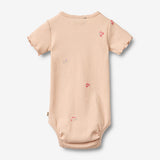 Wheat Main 2 Kortærmet body Maren Body 2475 rose flowers