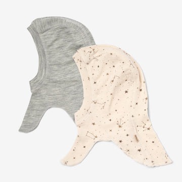 Wheat Outerwear 2 wool Balaclava Felix Accessories 9732 eggshell stars