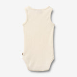 Wheat Main Ærmeløs Body Lasse Body 3182 ivory