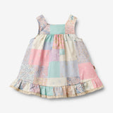 Wheat Main Ærmeløs Kjole Ayla Dress 9618 patchwork flowers