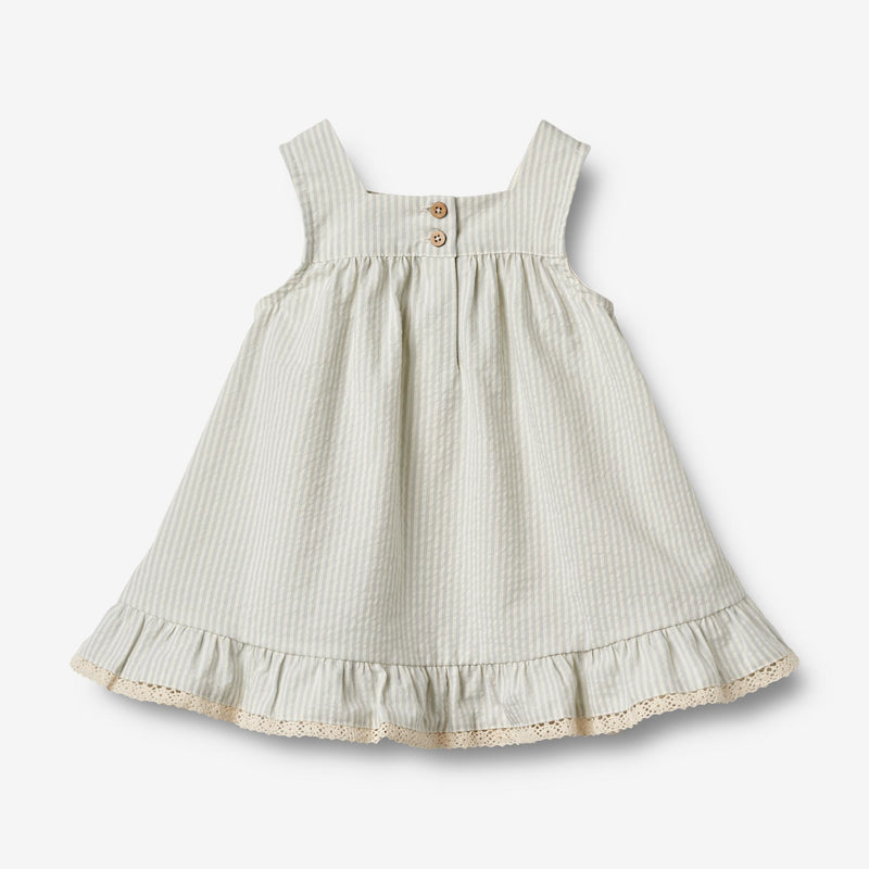Wheat Main Ærmeløs Kjole Ayla Dress 9444 summer blue stripe