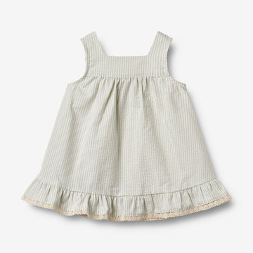 Wheat Main Ærmeløs Kjole Ayla Dress 9444 summer blue stripe