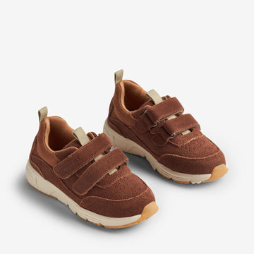 Wheat Footwear Alin Dobbelt Velcro Sneaker Sneakers 9002 cognac