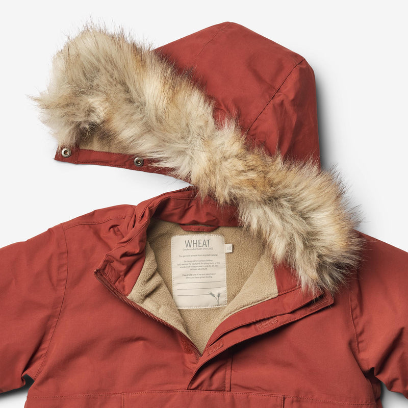 Wheat Outerwear Anorak Momo Jackets 2072 red