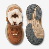 Wheat Footwear Astoni Velcro Tex Sneaker Winter Footwear 9002 cognac