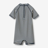 Wheat Main Bade Heldragt Cas Swimsuit 1048 blue stripe