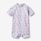 Wheat Main Bade Heldragt Cas Swimsuit 9605 purple light petunias