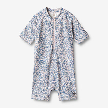 Wheat Main   Bade Heldragt Cas Swimwear 1301 blue flower meadow