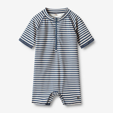 Wheat Main   Bade Heldragt Cas Swimwear 1325 indigo stripe