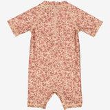 Wheat Bade Heldragt Cas | Baby Swimwear 2073 red flower meadow