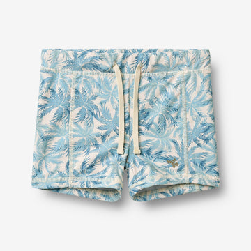 Wheat Main Bade Shorts Ulrik Shorts 9635 blue palm