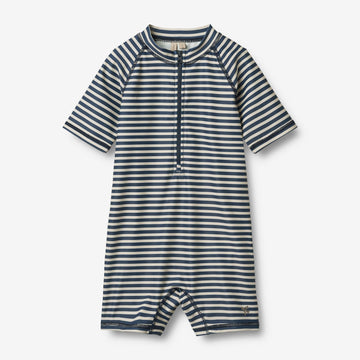 Wheat Main Bade heldragt Cas Swimsuit 1048 blue stripe