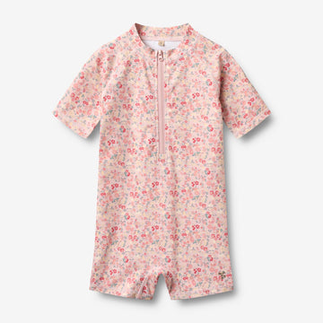 Wheat Main Bade heldragt Cas Swimsuit 2526 powder flowers and seashells