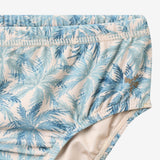 Wheat Main Badebukser Philip Shorts 9635 blue palm