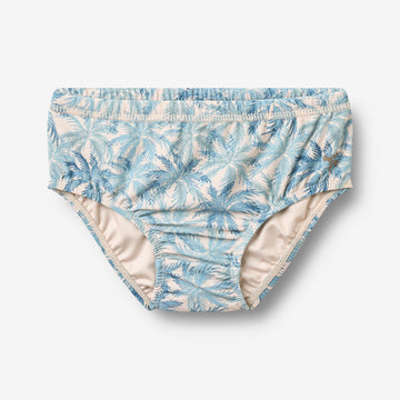 Wheat Main Badebukser Philip Shorts 9635 blue palm