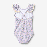 Wheat Main Badedragt Doris Swimsuit 9605 purple light petunias