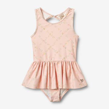 Wheat Main Badedragt Erna Swimsuit 9450 powder checked flowers
