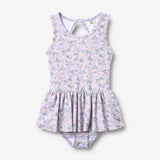Wheat Main Badedragt Erna Swimsuit 9605 purple light petunias